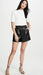 Matilda Women's Real Leather Stylish Shorts Black