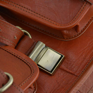 Jack Vintage Style Leather Laptop Briefcase