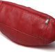 Harold Nappa Leather Large Size Red Waist Fanny Bag