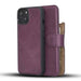 Gary Detachable Leather Wallet Case For Apple IPhone 13 Series (Set of 2)