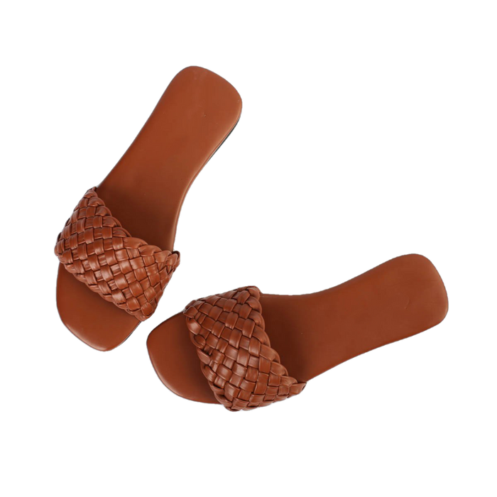 Emma Flat leather Sandals