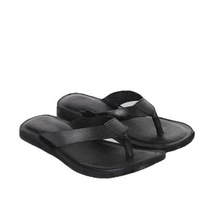 Manila Mens Leather Flip Flop Slippers
