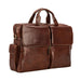 Teddy Professional Leather Business Bag Brown
