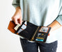 Pamela Women's Trifold Leather Clutch Wallet
