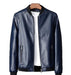 Stannis Men's Premium Real Leather Jacket-Mens Leather Jacket-Inland Leather Co.-Blue-8XL-China-Inland Leather Co.