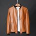Stannis Men's Premium Real Leather Jacket-Mens Leather Jacket-Inland Leather Co.-Camel-8XL-China-Inland Leather Co.