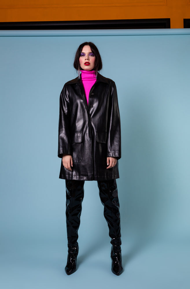 Womens Leather Blazers
