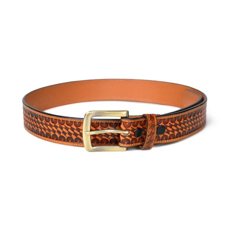 Men's Modern Western Buffalo Leather Belts