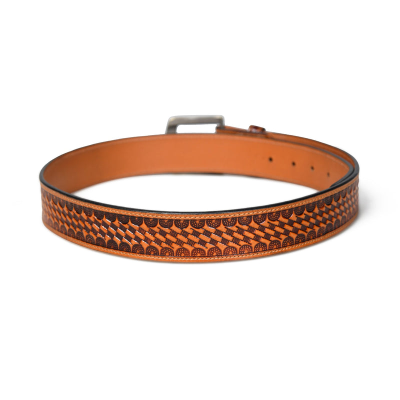Men's Modern Western Buffalo Leather Belts