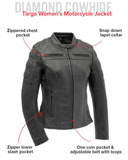 Targa - Women's Motorcycle Leather Jacket