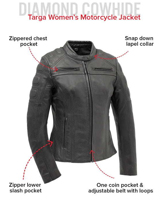 Targa - Women's Motorcycle Leather Jacket