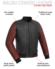Willie Men's Motorcycle Leather Jacket