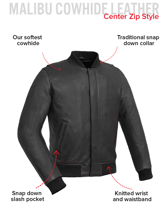 Willie Men's Motorcycle Leather Jacket