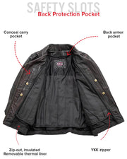Wildside - Women's Motorcycle Leather Jacket
