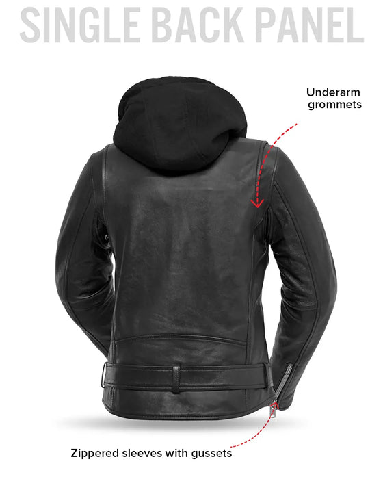 Ryman - Women's Motorcycle Leather Jacket
