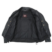Mastermind Men's Motorcycle Leather Jacket
