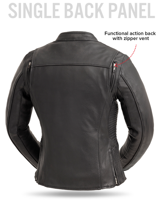 Cyclone - Women's Motorcycle Leather Jacket