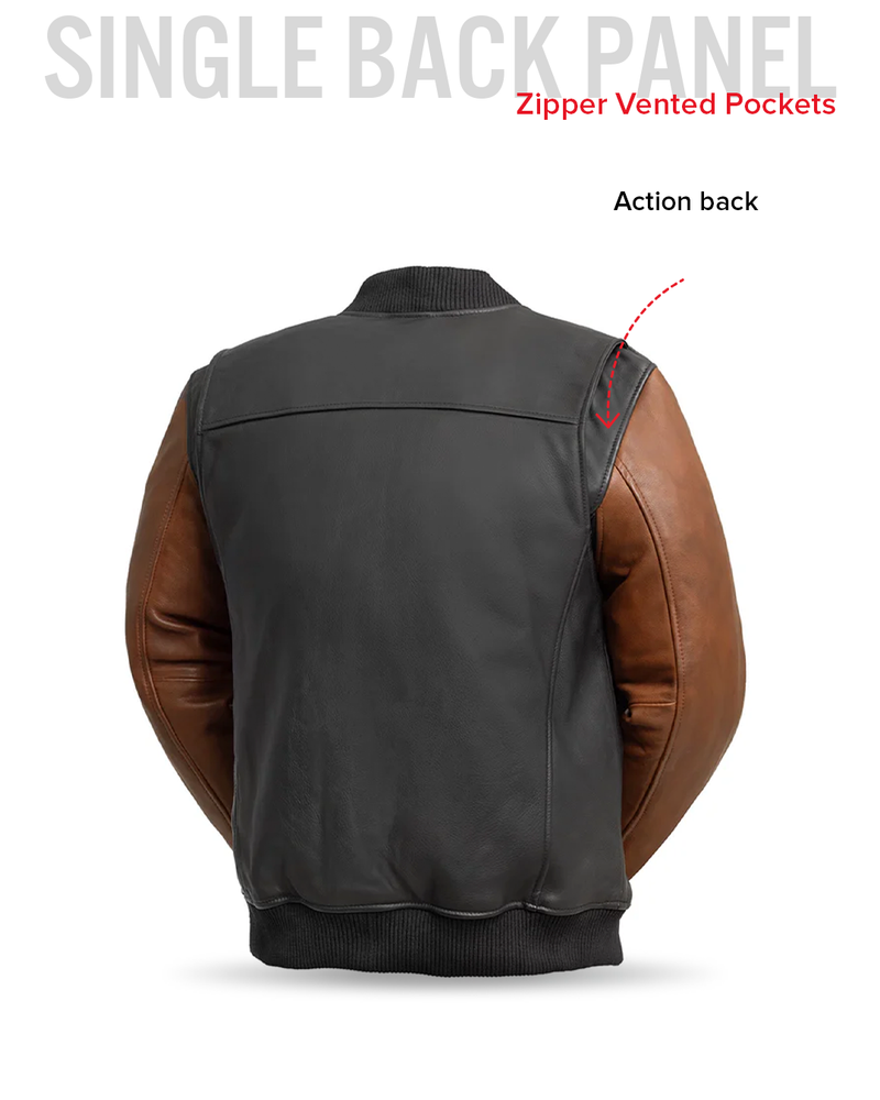 Willie Men's Motorcycle Leather Jacket