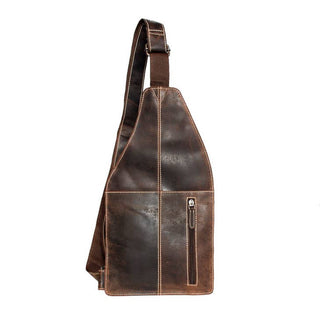 Mary Buffalo Leather Crossbody Shoulder Bag