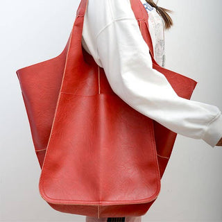 Donna Women's Shoulder Bag Large Capacity Soft Leather Handbag