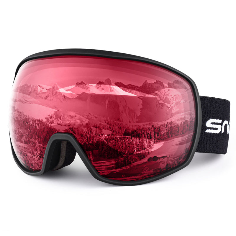 Double-Layer Anti-Fog Ski Goggles
