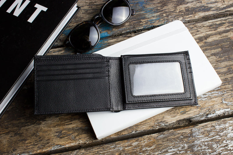 Glove Tanned Cowhide Bifold Wallet