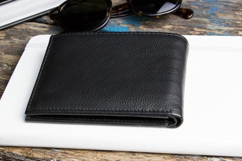 Glove Tanned Cowhide Bifold Wallet