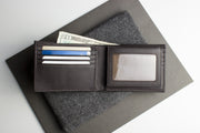 Glove Tanned Cowhide Bifold Wallet