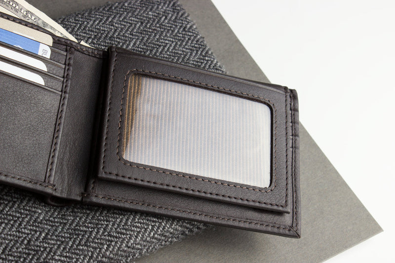 Glove Tanned Cowhide Bifold Wallet