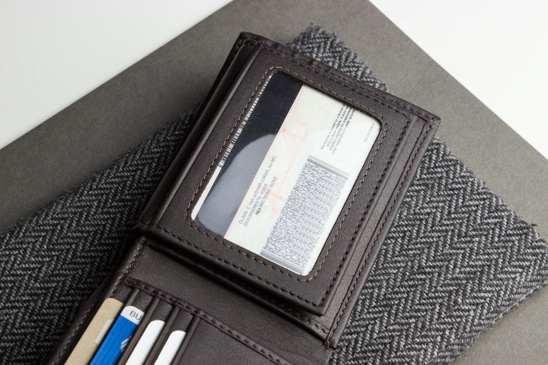 Glove Tanned Cowhide Bifold Wallet