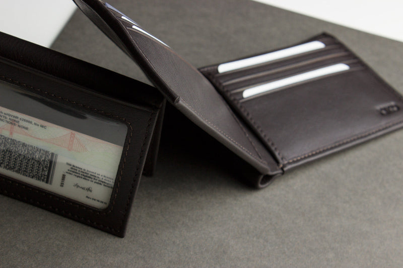 Glove Tanned Cowhide Bifold Wallet