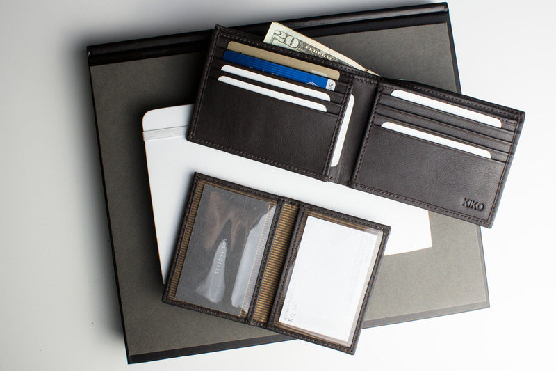 Glove Tanned Cowhide Bifold Wallet