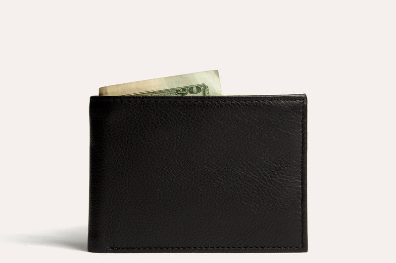Glove Tanned Cowhide Bifold Wallet