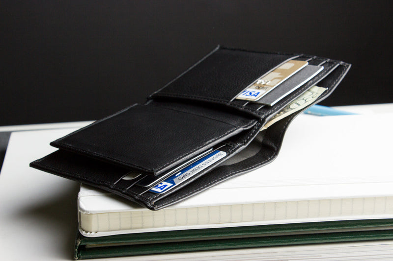 Full Grain Leather Passcase Wallet