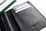 Full Grain Leather Passcase Wallet