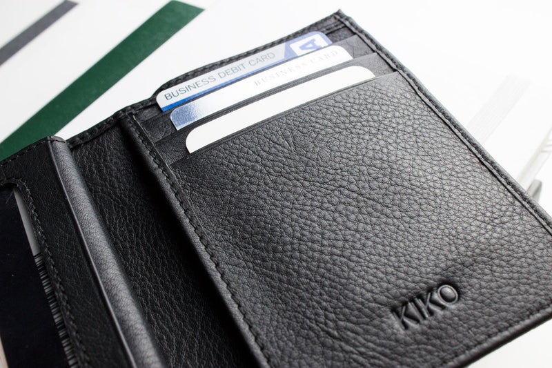 Full Grain Leather Passcase Wallet