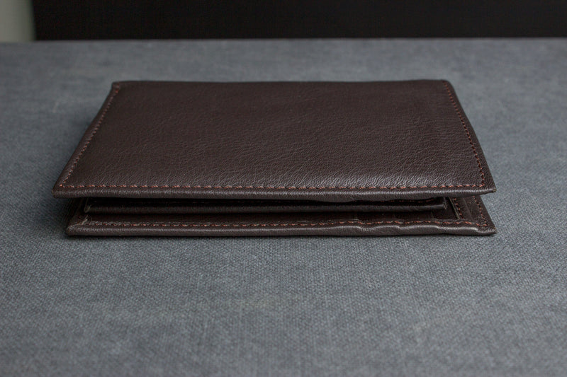 Full Grain Leather Passcase Wallet