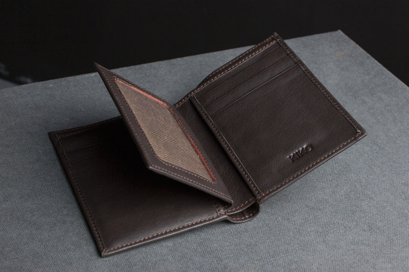 Full Grain Leather Passcase Wallet