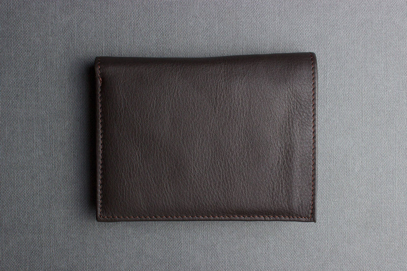 Full Grain Leather Passcase Wallet
