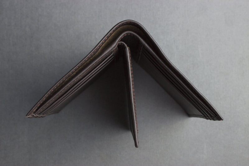 Full Grain Leather Passcase Wallet