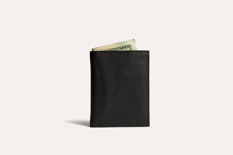 Full Grain Leather Passcase Wallet