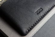 Triple Pocket Cowhide Leather Card Case