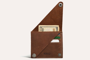 Leather Wing Fold Card Case