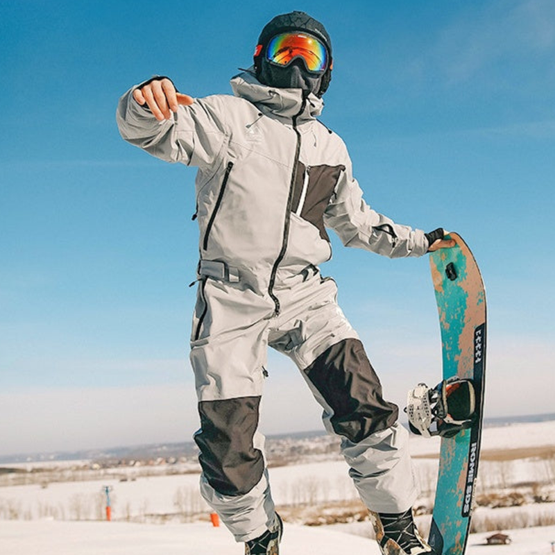 Large Spherical Ski Goggles | Double-Layer Anti-Fog