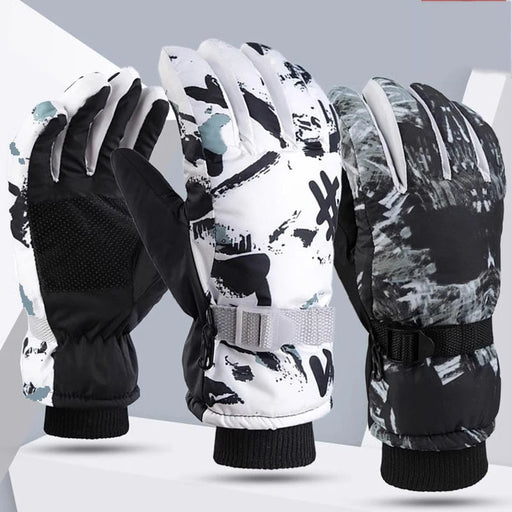 Thermal Waterproof Ski Gloves for Men and Women