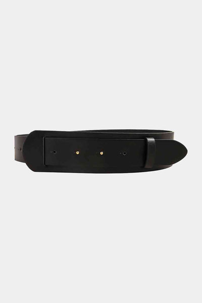 PU Leather Wide Belt for Women – Stylish Adjustable Waist Belt