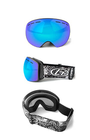 Windshield Goggles for Skiing, Climbing & Cycling