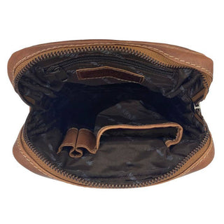 Benjamin Men's Leather Shoulder Crossbody Bag