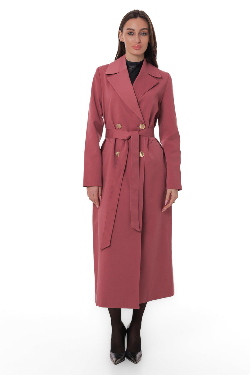 Naomi Women's Long Water-Resistant Trench Coat