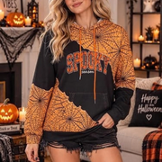 Women's Halloween Graphic Sweatshirt Long Sleeve